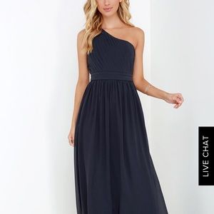 Navy Max Dress